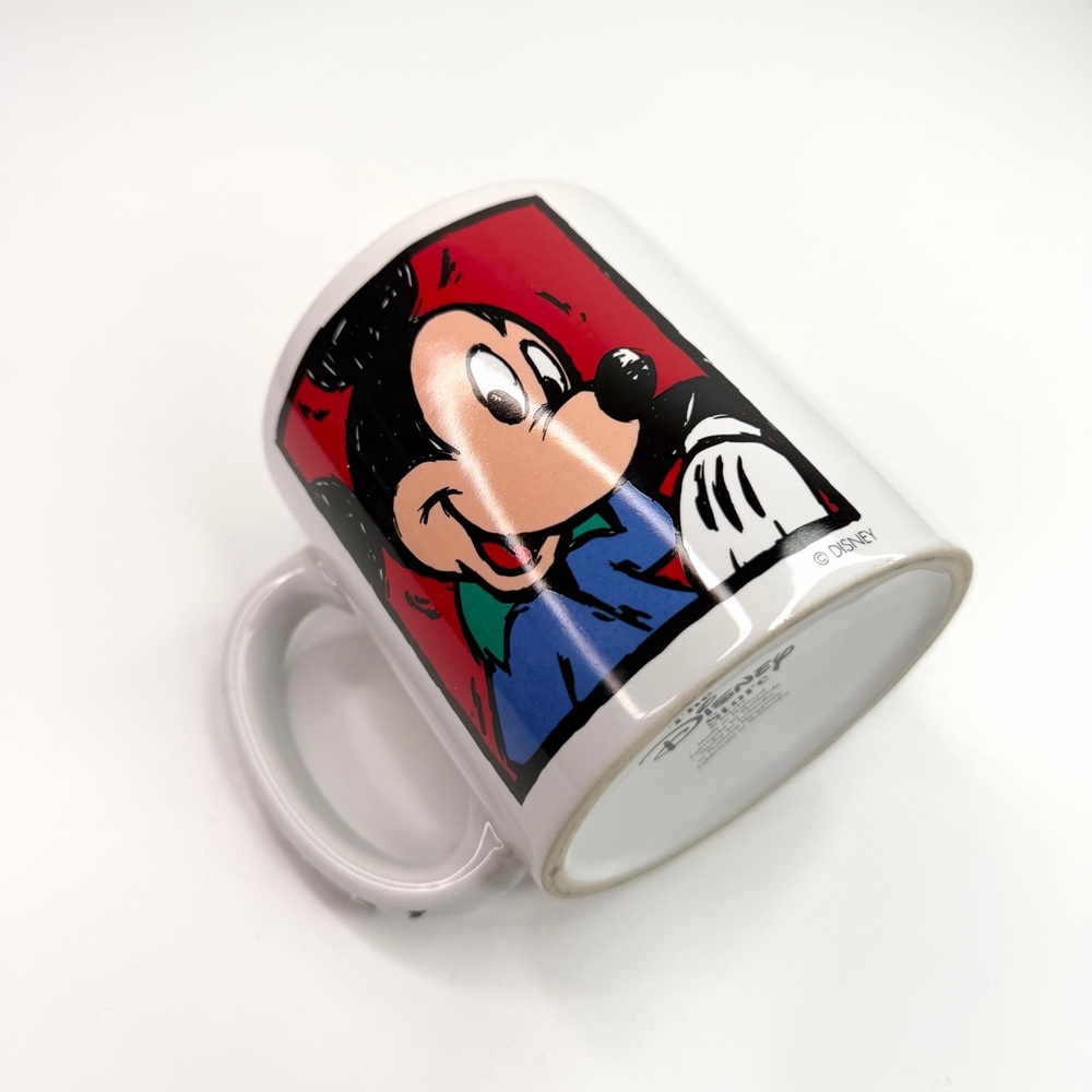 Disney Mickey Mouse 90s Vintage Jumbo Large Ceramic Mug - Picture 9 of 9